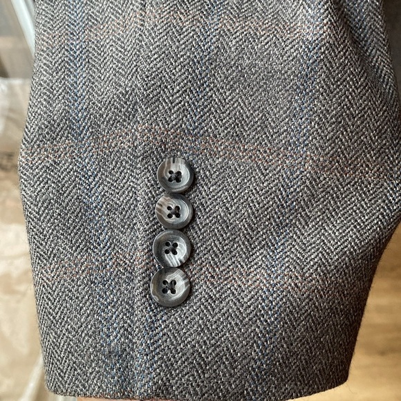 Oscar De La Renta Blazer wool & cashmere blend blazer 46 Regular - Picture 12 of 13